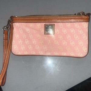 Pink Wristlet Dooney and Bourke
